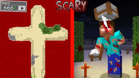 Testing Most Scary Seed In Minecraft 💀 Minecraft In Hindi Youtube