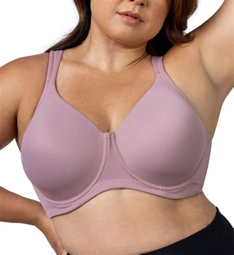 Women S Leading Lady 5028 Brigitte Lightly Padded Contour Underwire Bra Rose Mauve 42a