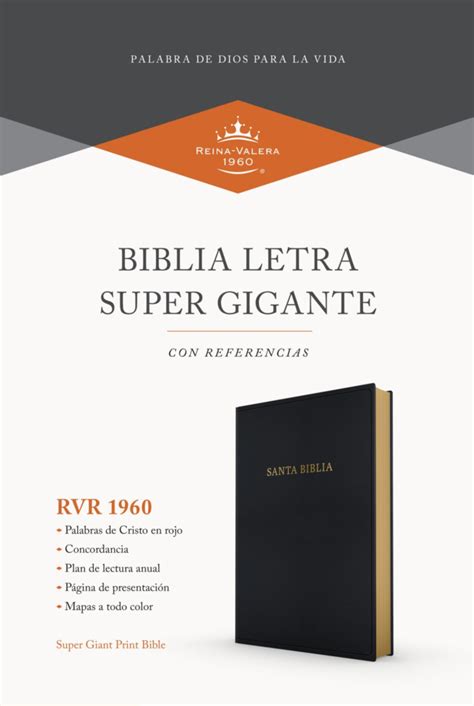 Rvr Biblia Letra S Per Gigante Con Referencias B H Publishing