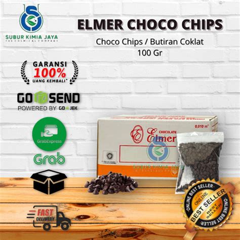 Jual Elmer Choco Chips Gr Butiran Coklat Cone Chochips All