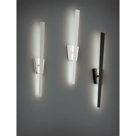 Aplique De Pared Zita LED Luz Indirecta Negro