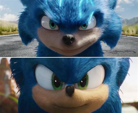 What Changed Old Vs New Sonic The Hedgehog Movie Designs