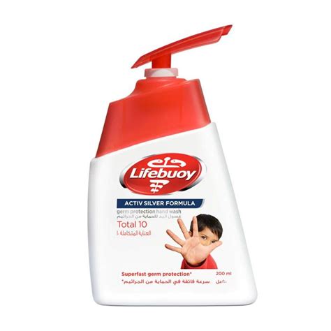 Buy Lifebuoy Total 10 Anti Bacterial Hand Wash 200 Ml Online At Best