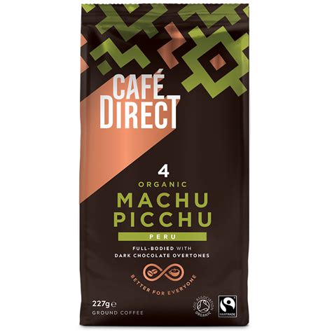 Cafedirect Machu Picchu Organic Roast And Ground Coffee Ethical