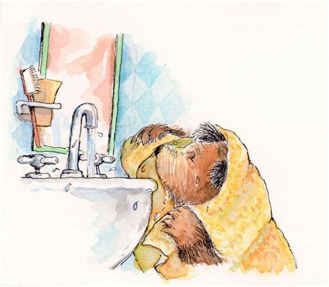 Original Watercolor Paddington Illustrations By R W Alley R Michelson Galleries Original