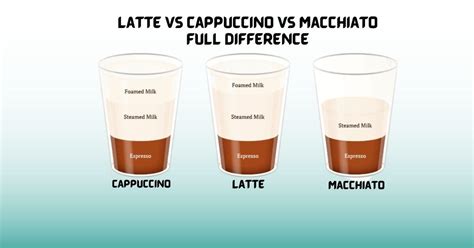 Latte Vs Cappuccino Vs Macchiato Full Difference 2024