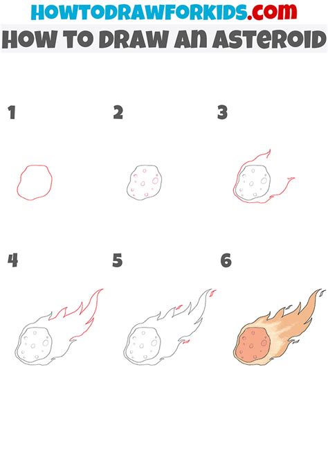 How To Draw An Asteroid