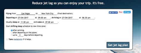 Finally A Way To Avoid Jet Lag The Jet Lag Calculator LifeHack