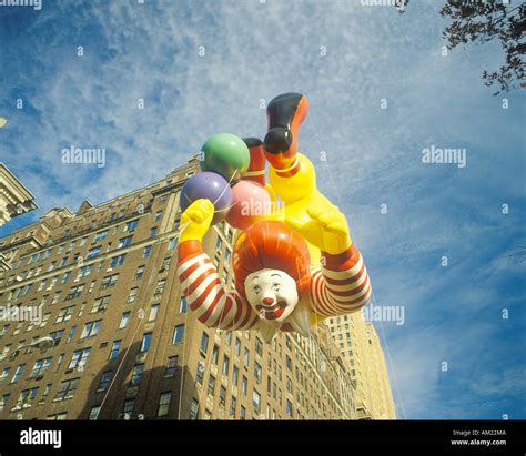 Ronald McDonald Balloon in Macy s Thanksgiving Day Parade New York City ...