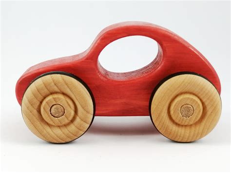 Wooden Toy Car Handmade In Scotland By Tree House Toys