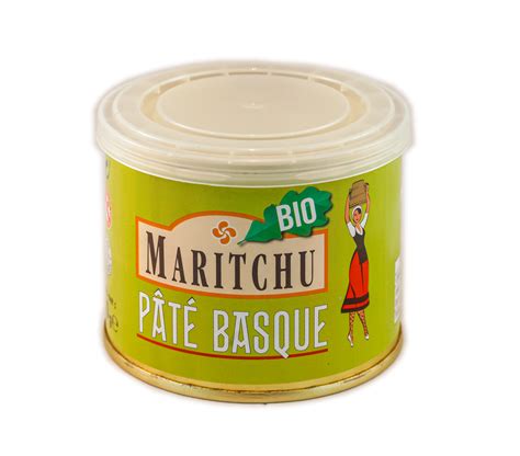 Pâté basque bio nature 200 g Maritchu