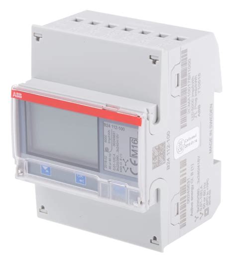 2cma100178r1000 B24 112 100 Abb Abb 3 Phase Lcd Energy Meter Type