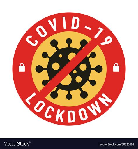 Covid Lockdown For Quarantine Concept Protect