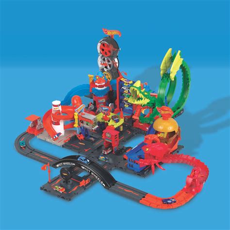 Pista De Juguete Hot Wheels City Paquete De Pistas