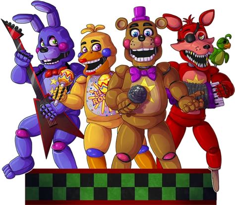 Rockstar Animatronics Five Nights At Freddy S Wiki Fandom Fnaf