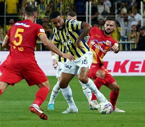 Fenerbahçe Kayserispor kupa maçı ne zaman bugün mü saat kaçta ve