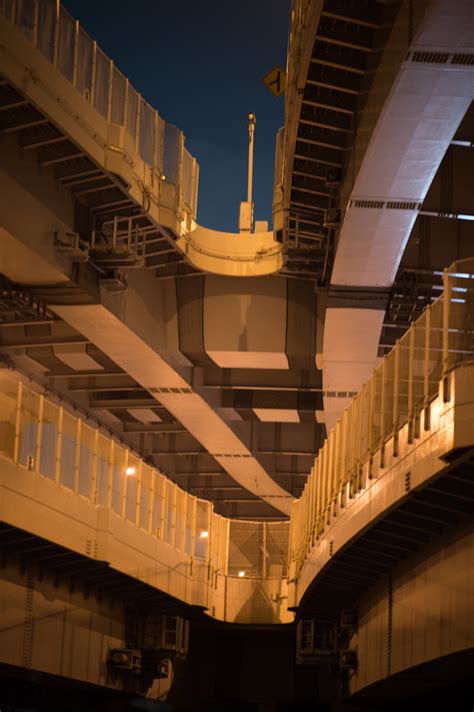 Fond d écran Japon Paysage urbain nuit architecture réflexion