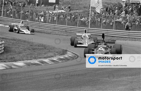 Jean Pierre Jarier Shadow Dn Ford Leads Niki Lauda Ferrari T