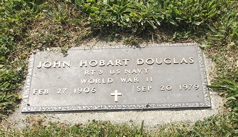 John Hobart Douglas Find A Grave Reminne