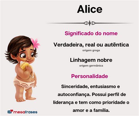 Significado Do Nome Alice Curiosidades Mensagens