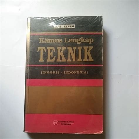 Jual Kamus Lengkap Teknik Inggris Indonesia Shopee Indonesia