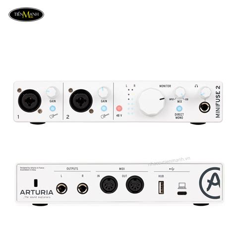 Arturia MINI FUSE 2 Audio Interface Soundcard Nhạc Cụ Tiến Mạnh