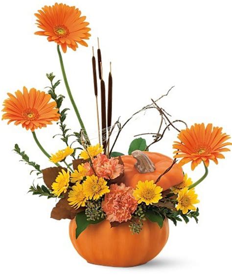 Autumn Pumpkin Pumpkin Arrangements Flower Arrangements Fall Floral