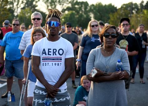 Candlelight Vigil For Wicomico County Deputy First Class Glenn Hilliard