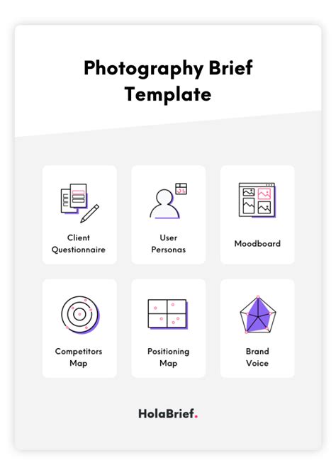 What Is A Photography Brief And How To Write One Template