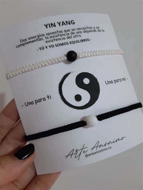 Yin Yang Jing Y Jang Ying Y Yang Pulseras Para Parejas