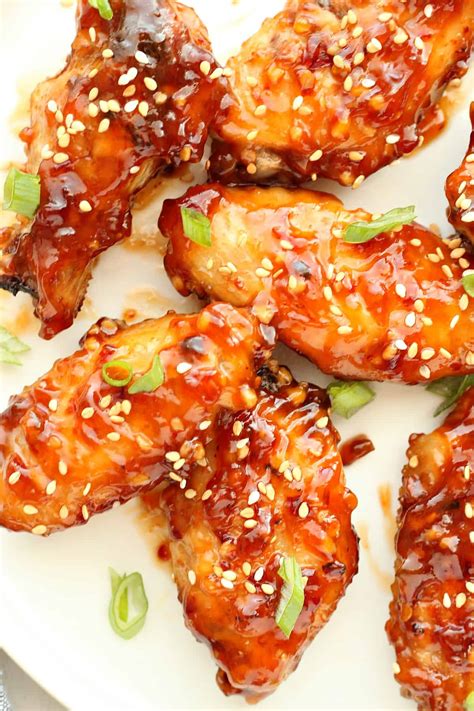 Asian Chicken Wings - Crunchy Creamy Sweet