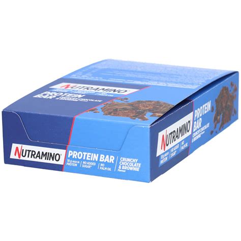 Nutramino Protein Bar 55G Crispy Chocolate Brownie 12x55 G Redcare