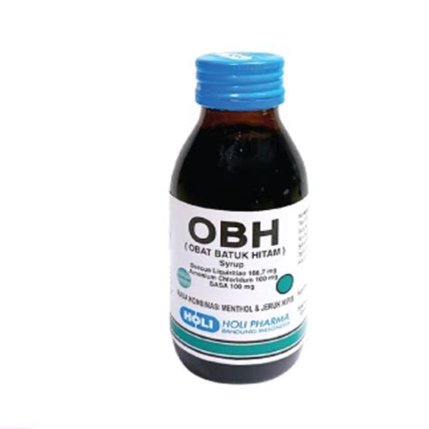 Obat Batuk Hitam Sirup 100 ML Holi Alodokter Shop