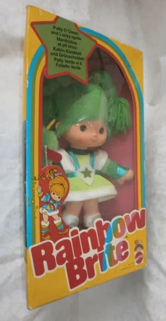 Mattel Rainbow Brite Patty O Green Doll Lucky Sprite Ref