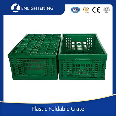 Series Foldable Plastic Crate For Vegetable And Fruit China