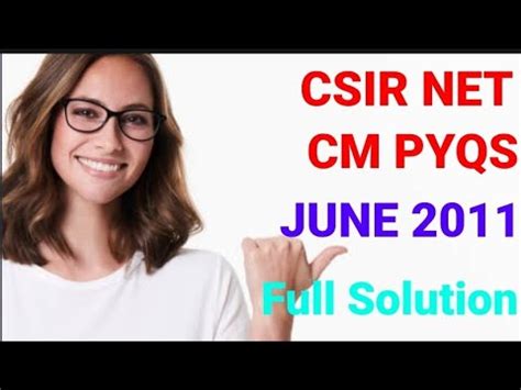 PHYSICS CSIR NET Classical Mechanics PYQ June 2011 Detailed