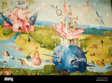 Le Jardin Des D Lices De J R Me Bosch Peinture Photo Stock Alamy