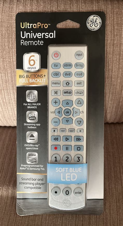 Ge Big Button Backlit Universal Remote Control Devices New Ebay