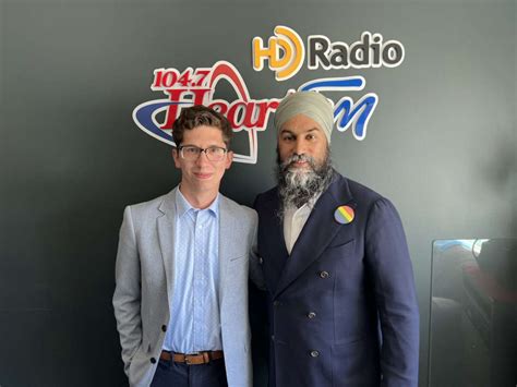 Interview with Federal NDP Leader Jagmeet Singh - 104.7 Heart FM