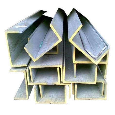 Grey Mild Steel C Channels For Construction Size Standard At Rs 36