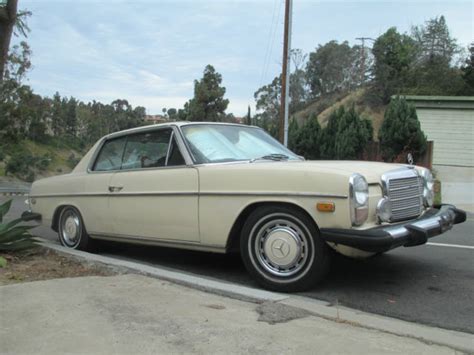 1976 Mercedes 280 C Sunroof Coupe W114 Completely Original Survivor Ac