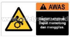 Safety Signs Bahaya Terjepit Safety Sign Indonesia Rambu K Lalu