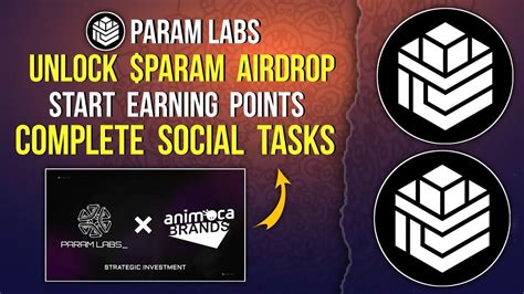 PARAM FARMING AIRDROP EARN SOCIAL POINTS PARAM LISTING SOON Param