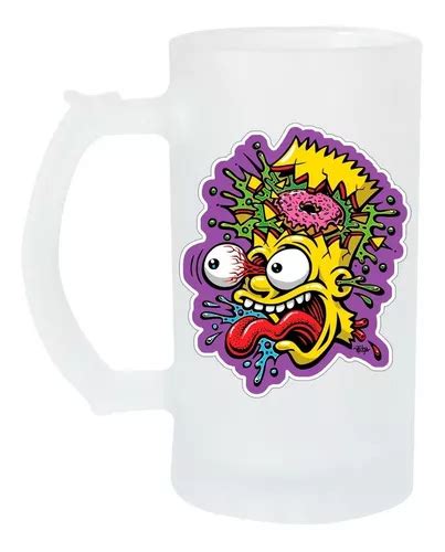 Tarro Cervecero Oz Bart La Casita Del Horror Los Simpsons Meses Sin