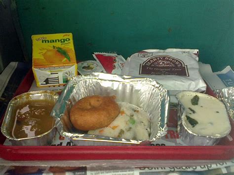 In love with Food: Upma, vadai in Shatabdi Express