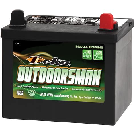 Deka 12 Volt 365 Amp Mower Battery In The Power Equipment Batteries Department At