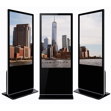 Floor Stand High Brightness Vertical Digital Signage Totem