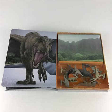 Jurassic World Dominion My Busy Books Storybook Pvc Figures Playmat New Sealed 68 16 Picclick Au