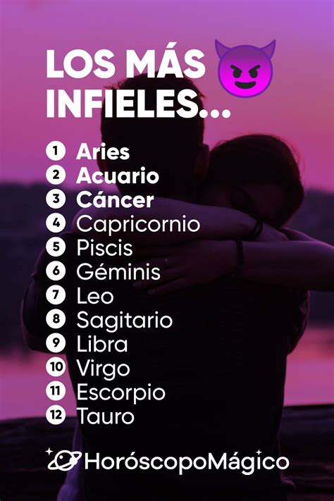 Los Signos Mas Infieles Del Zodiaco Horoscopo