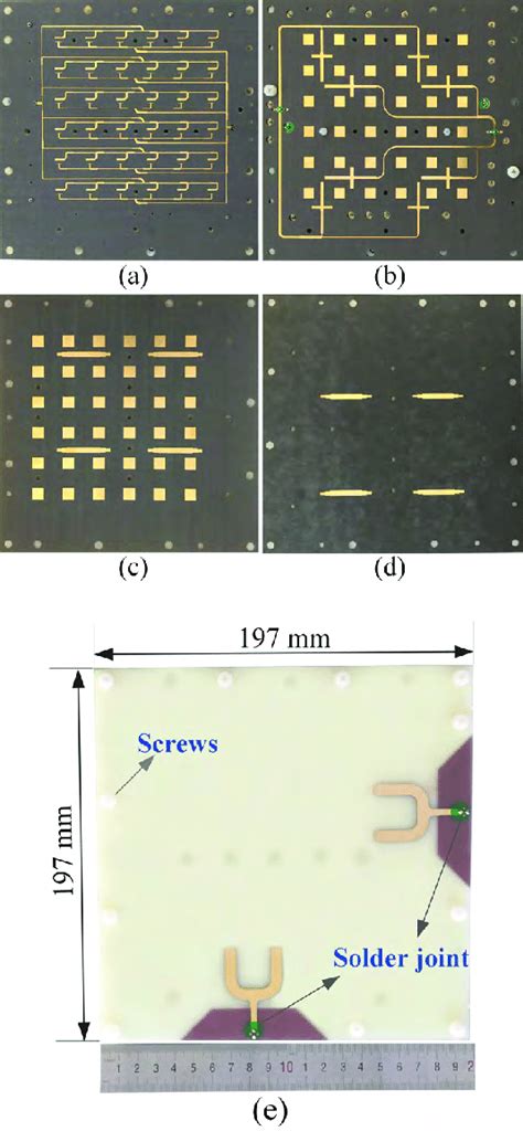 Prototype Of The Fabricated Lsx Band Dual Polarized Antenna A Download Scientific Diagram